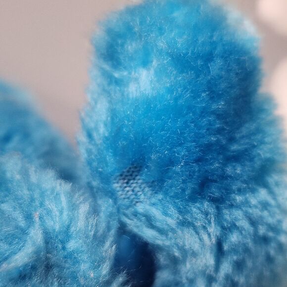 VINTAGE 1980 SMURF 7" Plush Stuffed Animal Sitting Toy Wallace Berrie & CO Peyo - Picture 13 of 14